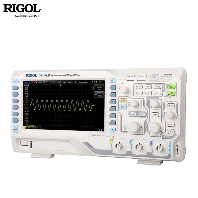 Rigol DS1202Z-E dwukanałowy, oscyloskop cyfrowy 200MHz, 24 Mpts,1 GSa/s