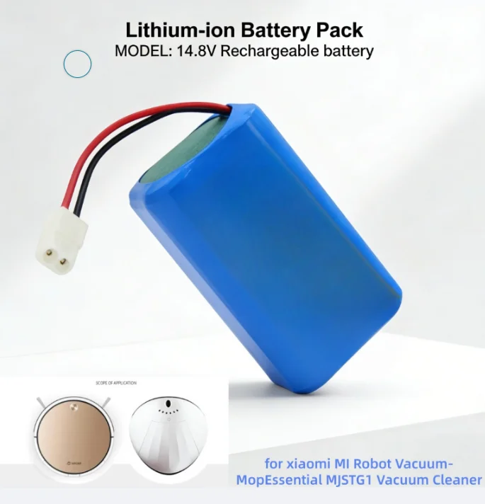 4S1P Replacement Li-ion Battery for Xiaomi Mi Robot Vacuum-Mop Essential G1 MJSTG1,  3200mAh SKV4136GL Model, High Performance