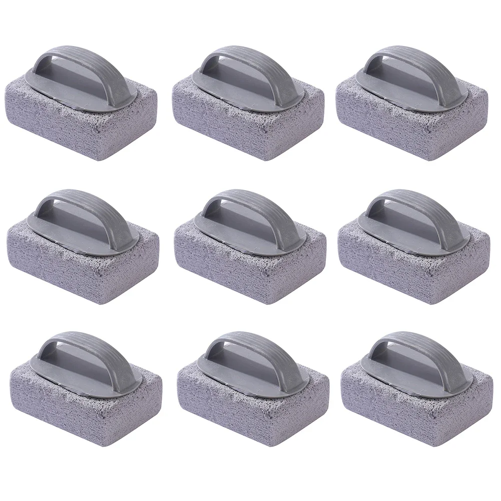 BBQ Grill Cleaning Brush Brick Block Barbecue Cleaning Stone Pumice Brick For Barbecue Rack Outdoor Kitchen BBQ Tools