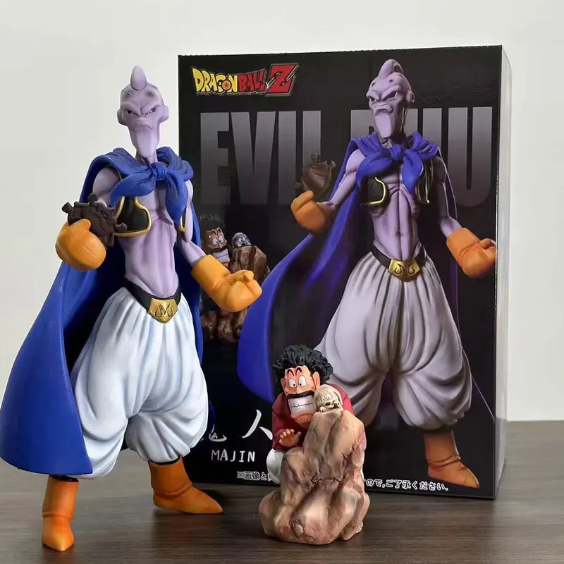 

Dragon Ball Super Saiyan Majin Buu Hercule Action Figures Scene Model Doll Toys Collectible Office Ornaments Birthday Xmas Gifts