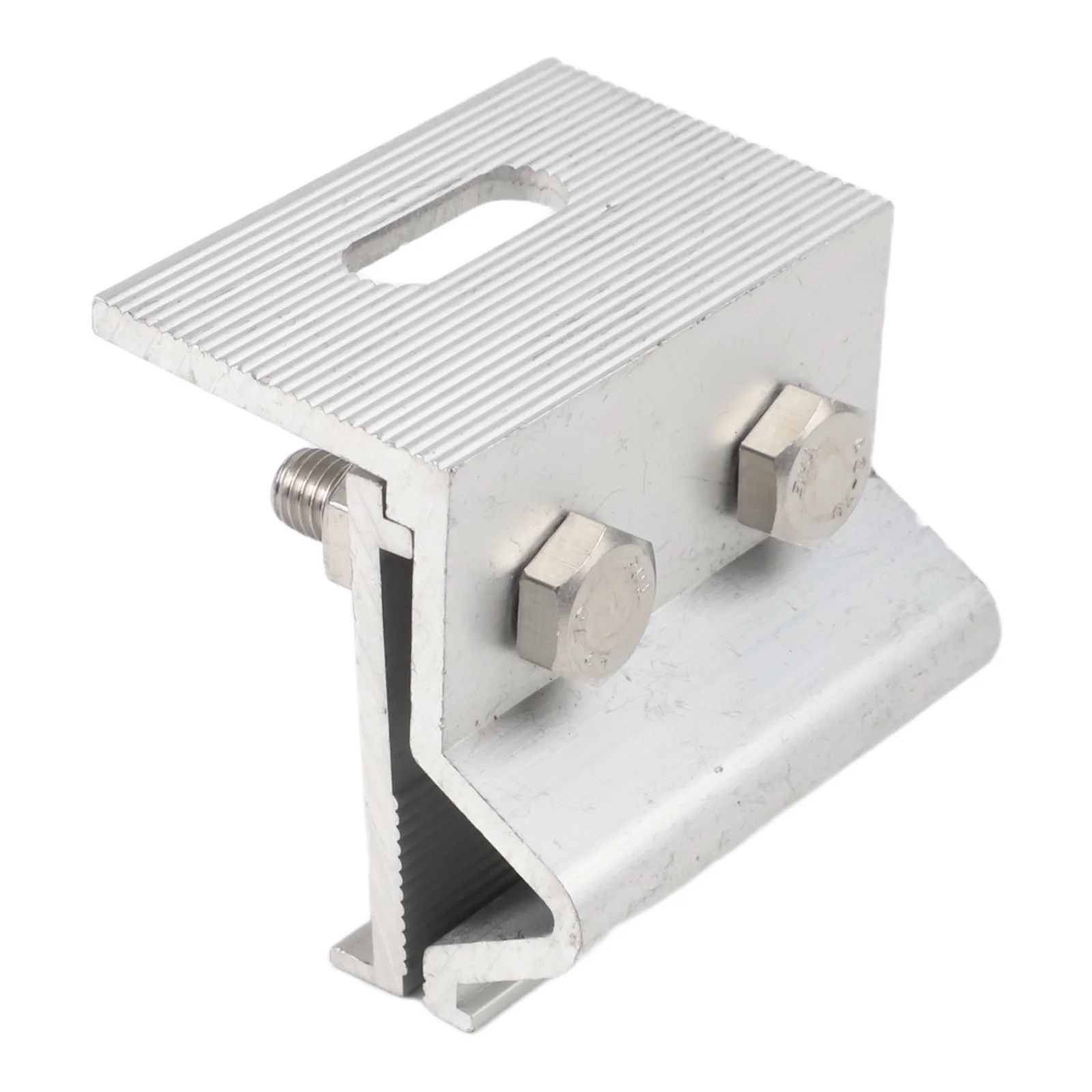 4pcs Aluminum Alloy Photovoltaic Fixture Clamp For For Tile Roof Solar Panel Mounting Kit Alternative Energy Supplies