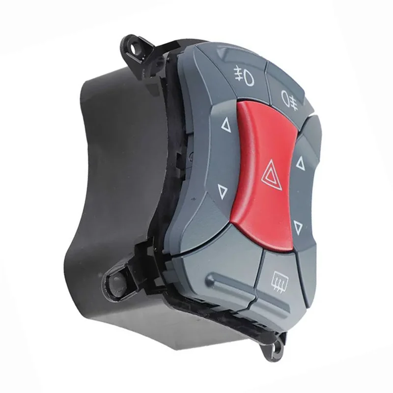 Botão interruptor de luz de aviso de perigo de emergência para carro para Fiat Tobao 2000-2005 735297542   LHD