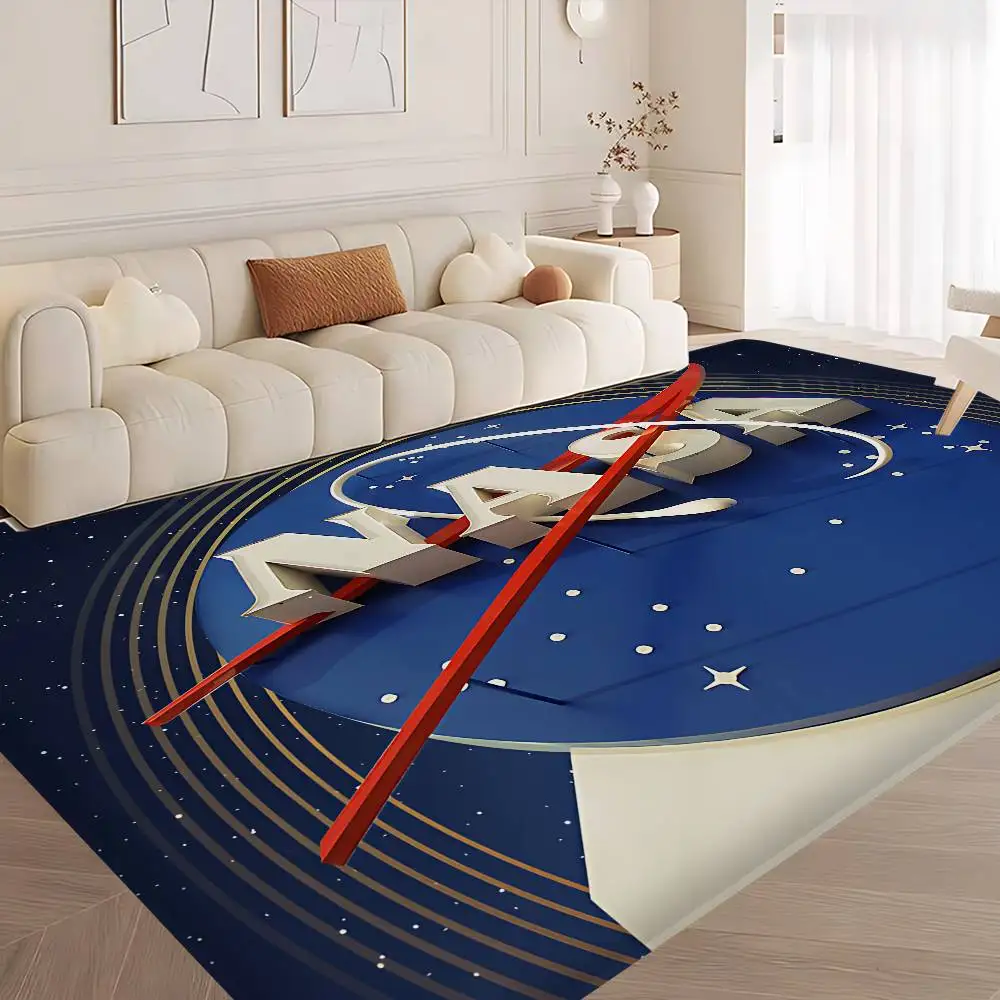 Classic Hit N-NASA Entrance Door Mat Washable Non-Slip Living Room Sofa Chairs Area Mat Kitchen Welcome Doormat