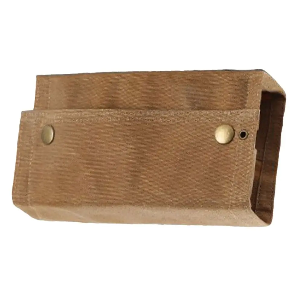 

Durable Canvas Spice Bottle Bag Foldable 9 Pockets Seasoning Jar Holder Portable Spice Bottle Storage Bag BBQ