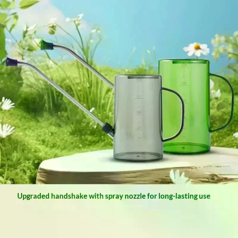 1Pcs 1/1.5L Long Spout Watering Can Spray Nozzle Indoor Outdoor Plants Flower Garden Irrigation