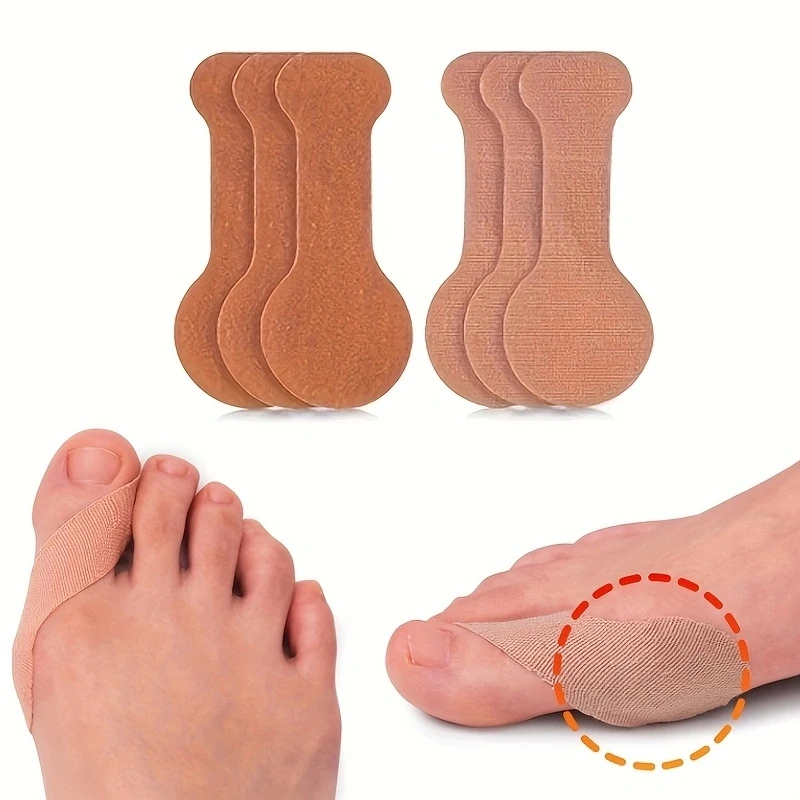 1pc Thumb eversion correction patch big toe splitter anti wear foot patch motion protection joint fixation