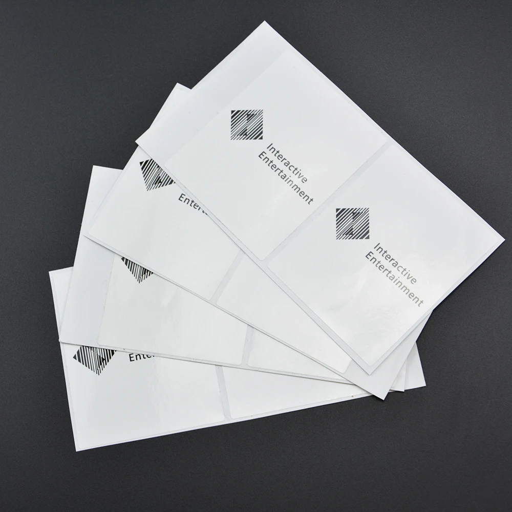 ZUIDID 1pcs Console Label Skin Sticker For PS5 Console Controller Shell Packaging Carton Sealing Label Sticker