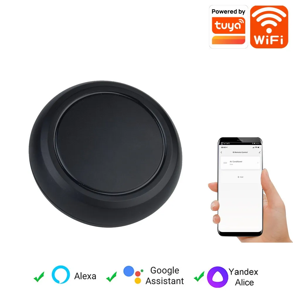 TY-S17 Tuya Intelligent Infrarouge Télécommande Accueil À Distance Voix Universel Sans Fil Wifi Universel Télécommande Andrea Control