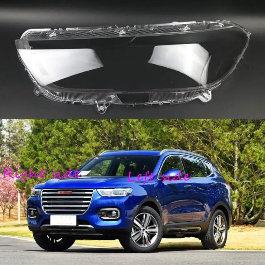 

Car Headlight Lens For Great Wall Haval H6 Red Label 2017 2018 2019 Headlamp Cover Car Replacement Front Auto Shell Cover