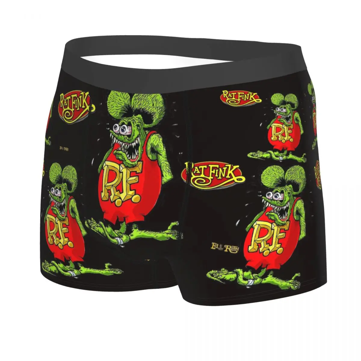 Harajuku Geschichten des Ratten fink 6 (6) Männer gedruckt Boxershorts Unterhosen Ratte Fink hoch atmungsaktive Geburtstags geschenke von höchster Qualität