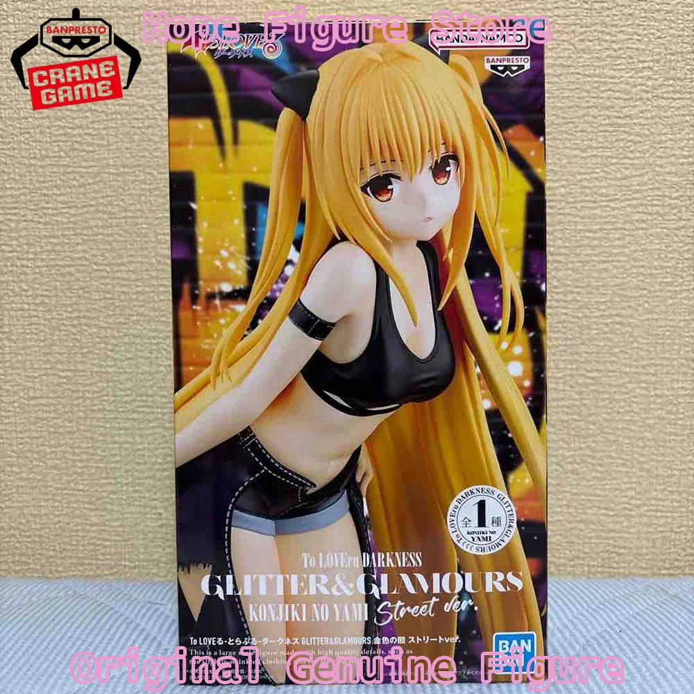 

In Stock Genuine BANPRESTO To Love Ru GLITTER&GLAMOURS Golden Darkness Figure Anime Model Toy