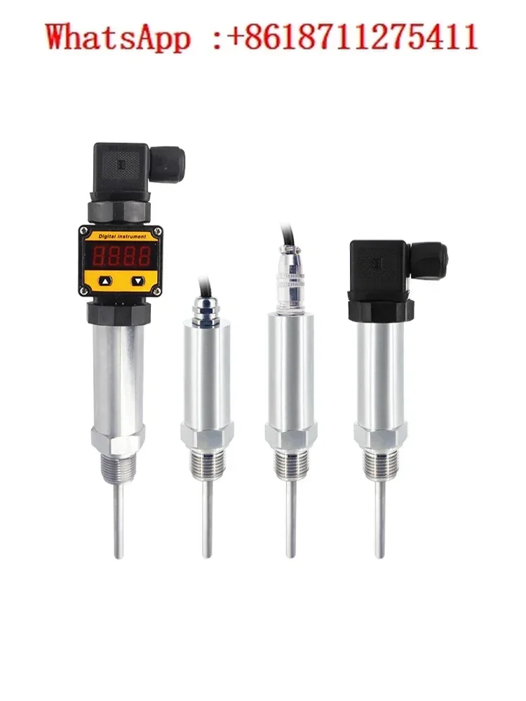 

Integrated temperature transmitter Husman pipeline plug-in 4-20mA thermal resistance PT100 sensor RS485