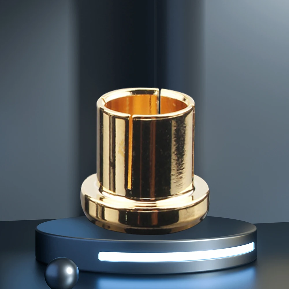 Ouro Ródio Banhado RCA Feminino Plugs, Dust Caps, Plugs Curtos, RCA Connector Cover para Áudio Alto-falantes, Amplificador Subwoofer