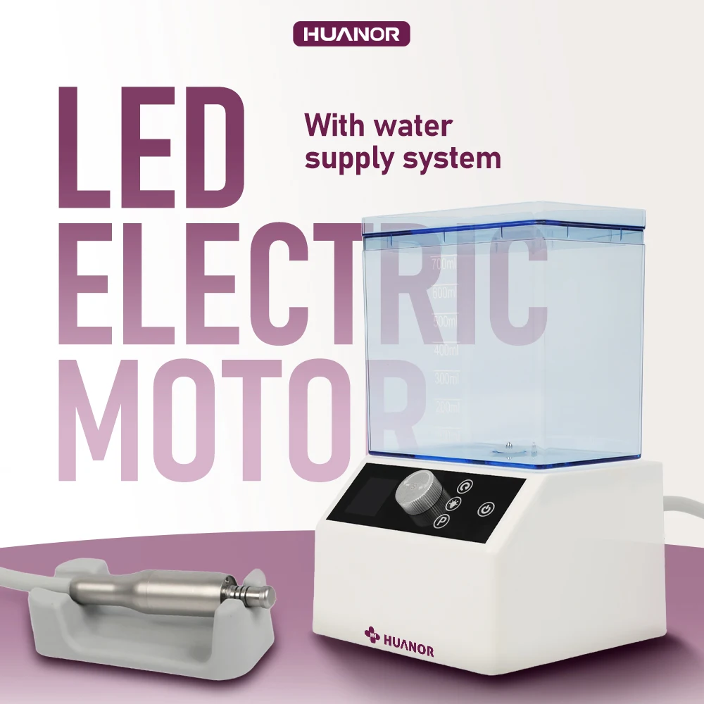 Dental LED Brushless Electric Micro Motor Water Tank For 1:1/1:5/4:1/1: 4.2/10:1/16:1 Contra Angle Equipment