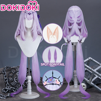 IN STOCK Castorice Hyacine Wig Game Honkai: Star Rail DokiDoki Women 100cm Long Hair Castorice Cosplay Headwear Free Cap