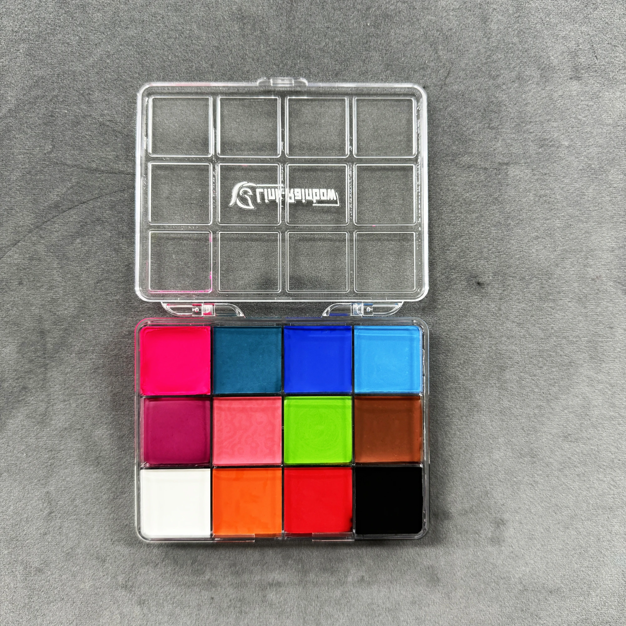 طلاء زيتي مقاوم للماء لحفلة الهالوان ، مقاوم للعرق ، غير سام ، 12 لونًا