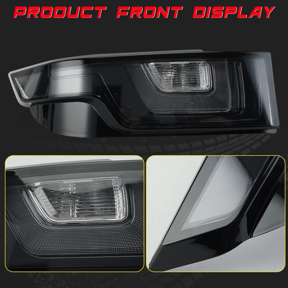 1 PC 左/右スモーク LED テールライトランドローバーレンジローバーイ