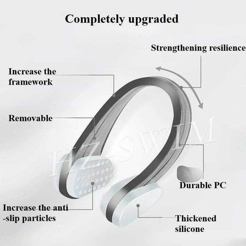 New Swimming Large Particle Silicone Nose Clip for Bathing, Anti-slip, Preventing Water From Choking, Small Tool Nose Clip