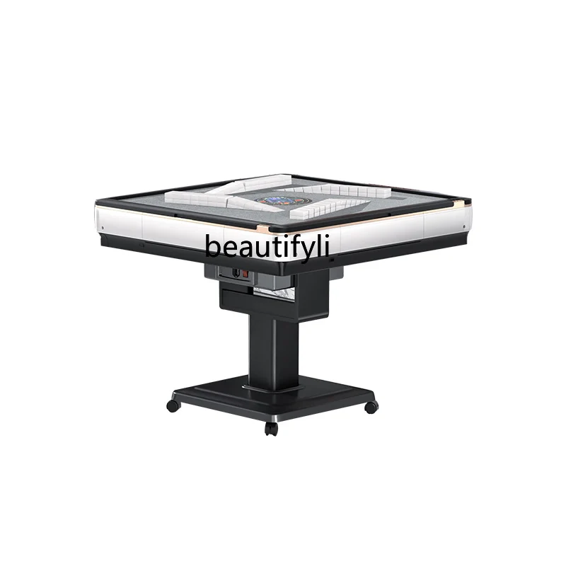 

High-End Rotor Roller Coaster Mahjong Machine Automatic Household Folding Mute Electric Mahjong Table