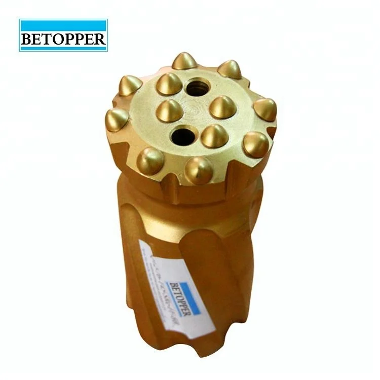 

Betopper Tungsten Carbide Ballistic T45 Retrac Rock Drill Button Bit For Mining