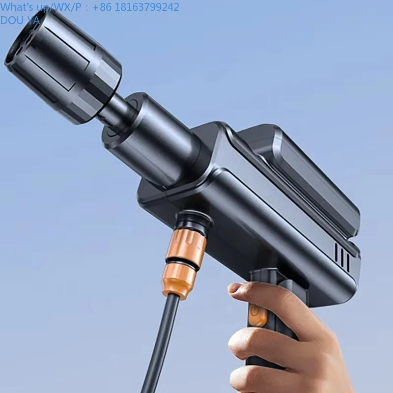 

Wireless Car Washing Machine Foldable High-Pressure Water Gun Household Cleaning Tool Outdoor Powerful Pressurization for Cars