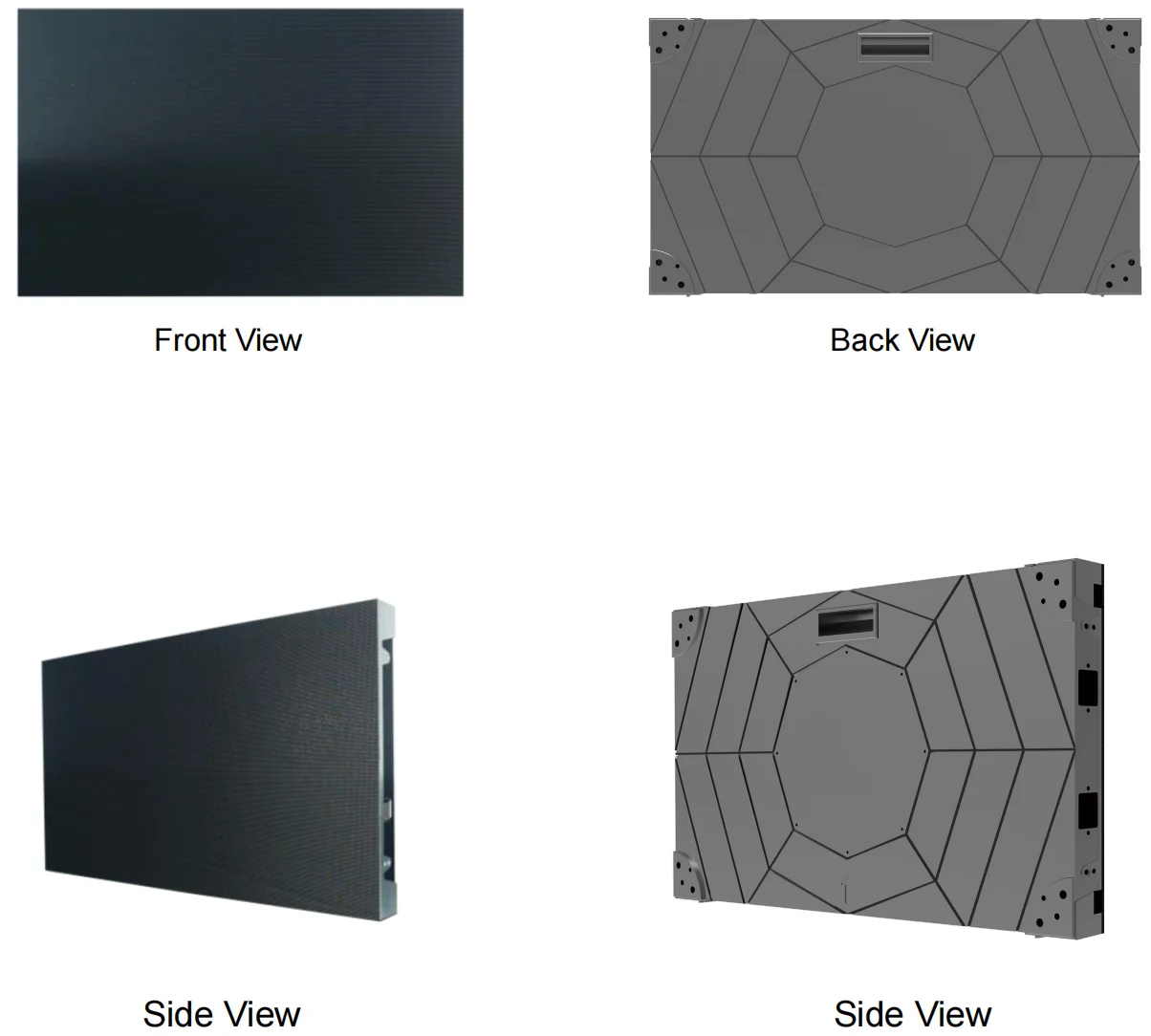 Pitch Screens Home Theater Cinema Video Wall Panels Indoor Curved Displays