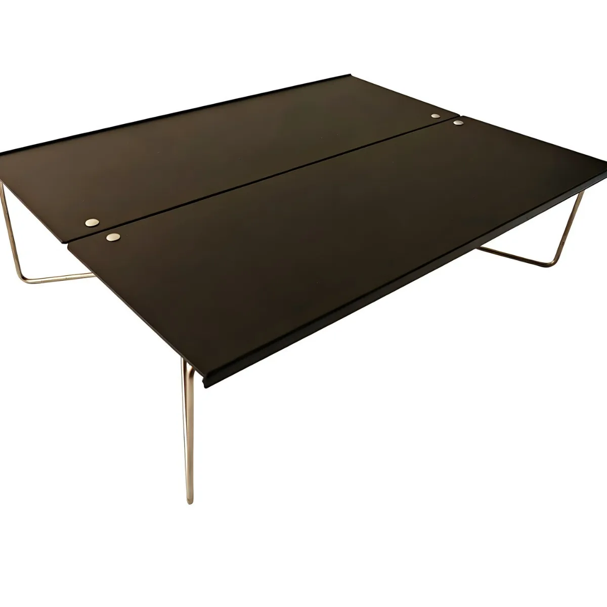 1 Second Quick Fold Outdoor Ultralight Mini Aluminum Alloy Folding Table, Portable Camping BBQ Picnic Desk
