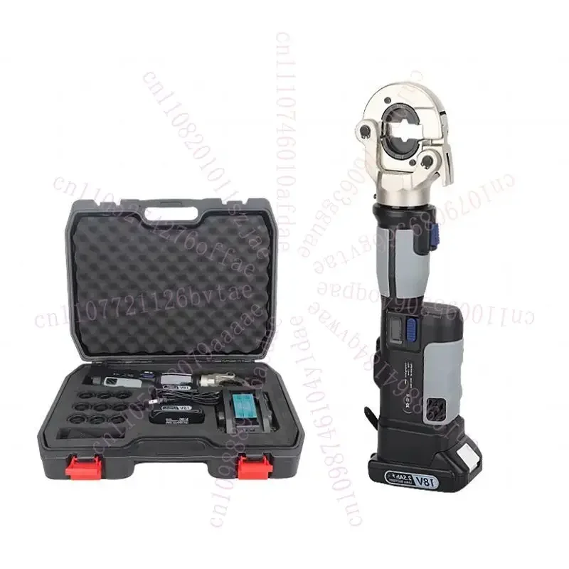 PZ-300 Portable Battery Hydraulic Crimping Plier Cordless Electric Crimper for 16-300mm Copper Aluminum Cable Lug