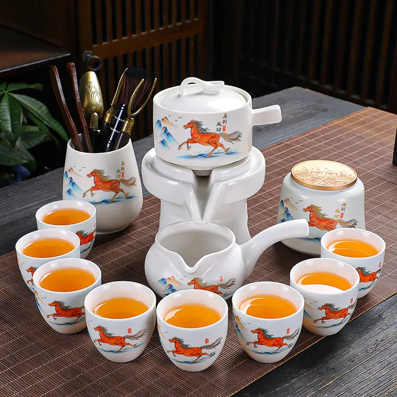 

Chinese tea set travel kung fu tea set top-grade automatic tea set Bone China tea sets free shipping tea sets complete set