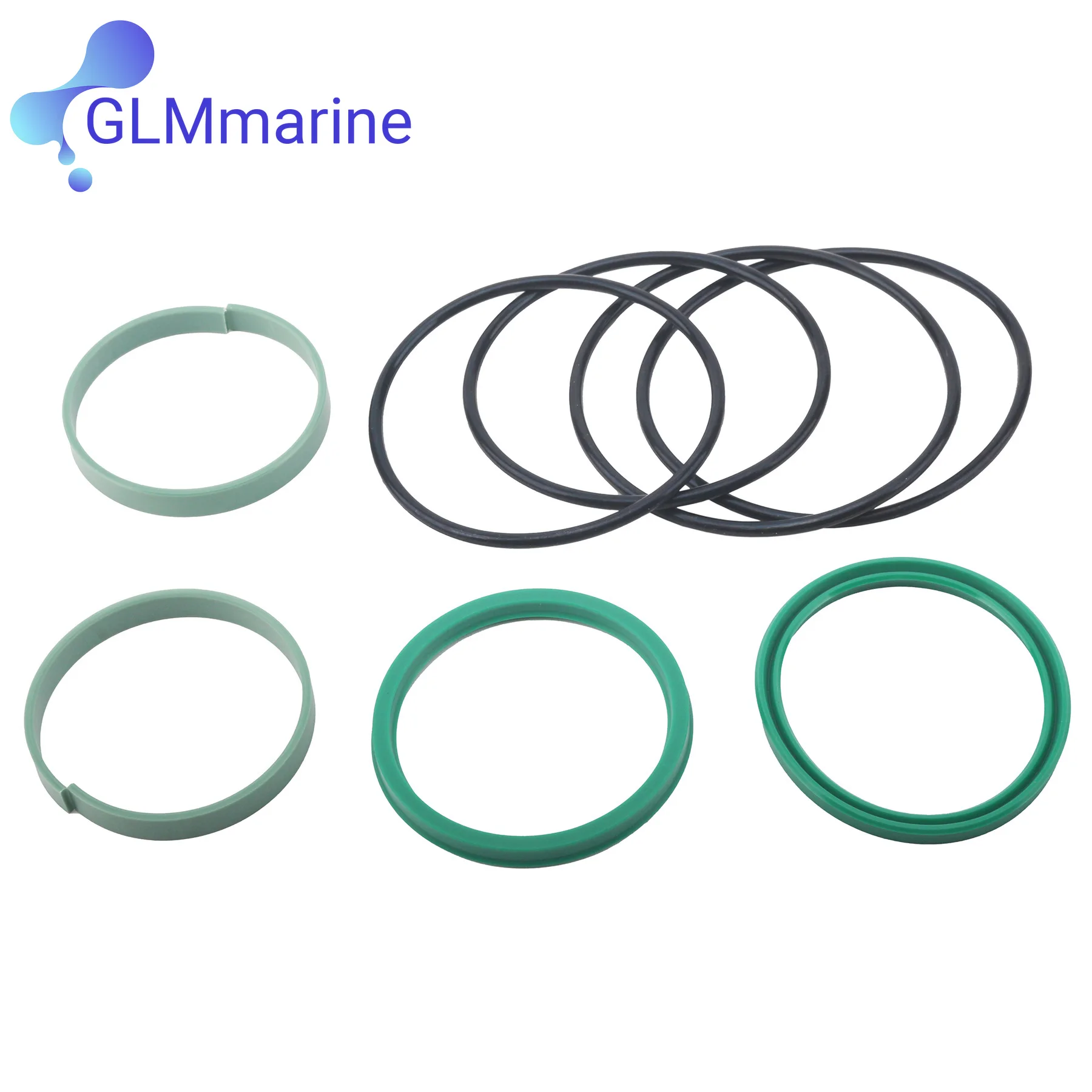 8M0045604 Outboard Steering Cylinder Seal Kit Fits for Mercury Mariner 4 Stroke 200 225 250 275 300 350 400 HP Motors 896173A01