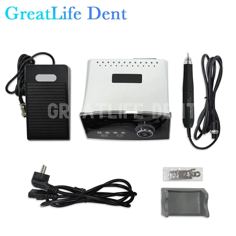 GreatLife Dent Prime Sense A7 240W 55000RPM Brushless Micro Motor Micromotor Speed Adjustable Polish Machine Jewelry Dental Lab