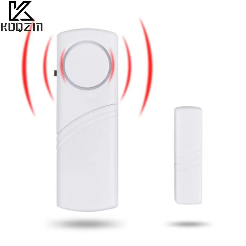 Independent Door Sensor Burglar Alarm Open Closed Magnetic Gap Window Alarm Detector Security Protection Wireless Alarm System