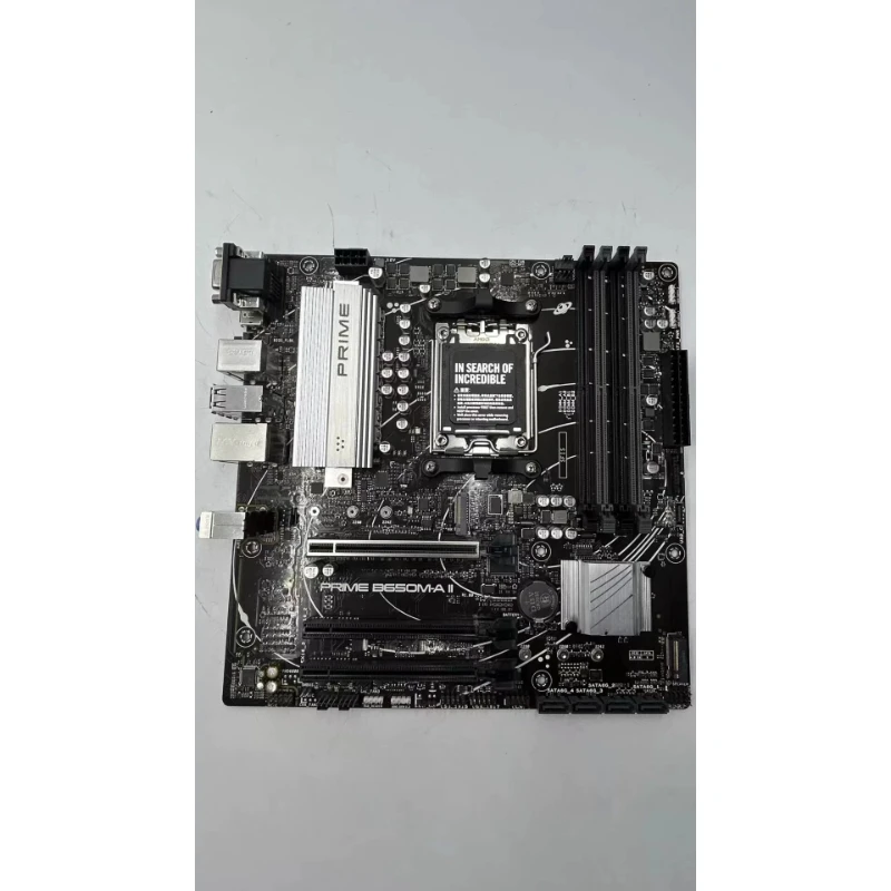 Used for ASUS PRIME B650M-A II AM5 mATX Motherboard B650 Chipset DDR5 PCIe5.0 M.2 For Ryzen 7000/8000/9000