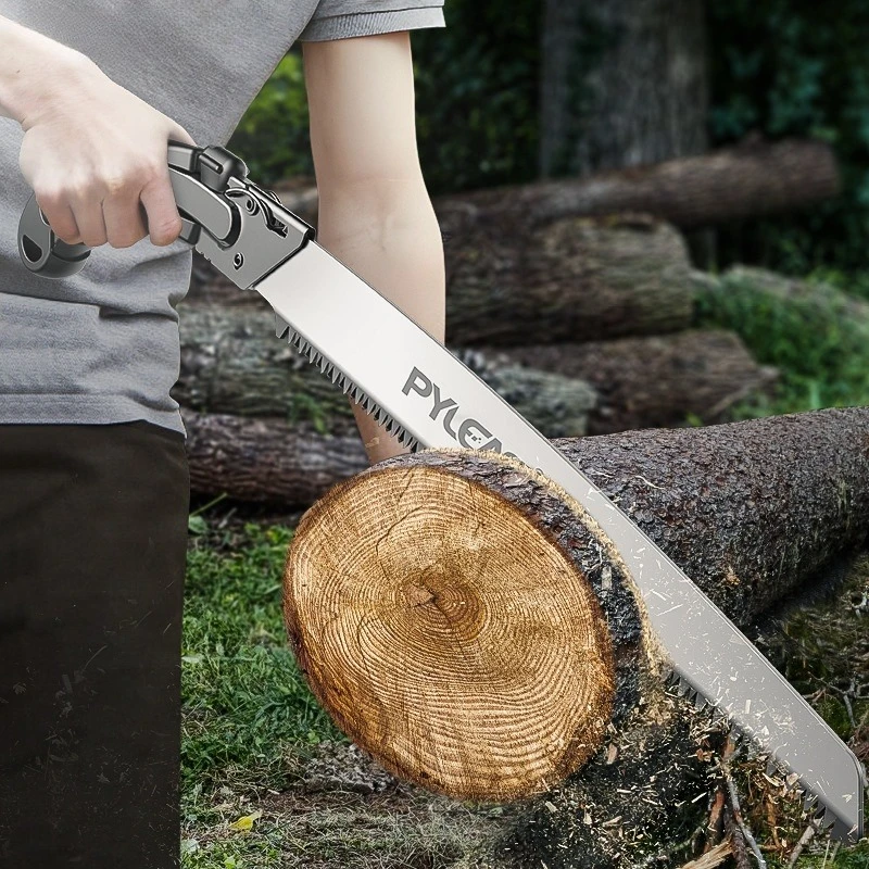 Garden Multi-Functional Hand Saw Triple Tooth High Temperature Quenching Pruning Lumberjack Fruit Tree Waist Saw