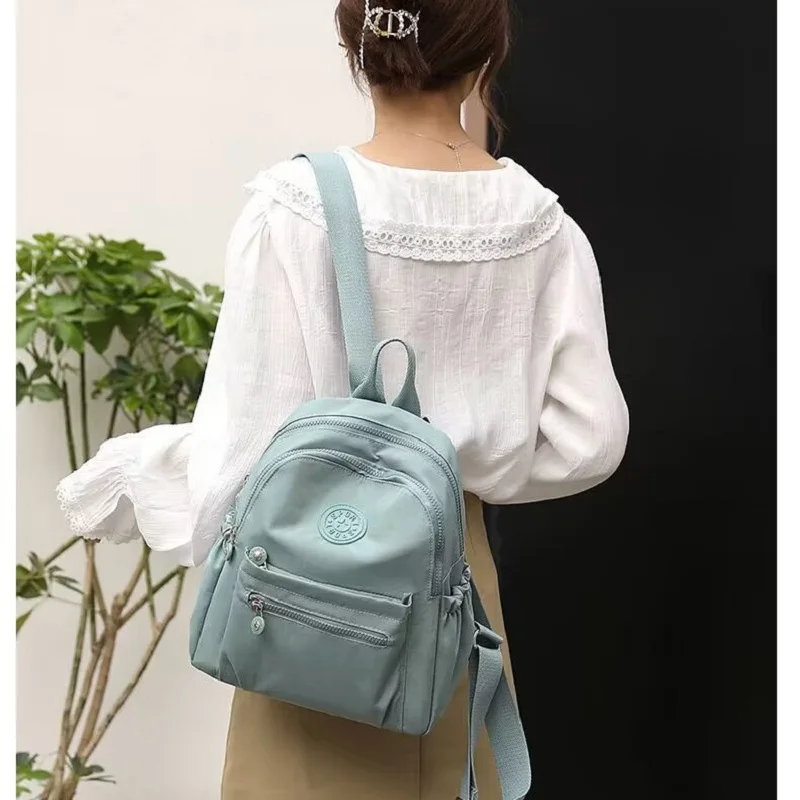 Fashion and Light School Bag for College Student Girls Travel Bags Large Capacity Versatile Backpacks for School