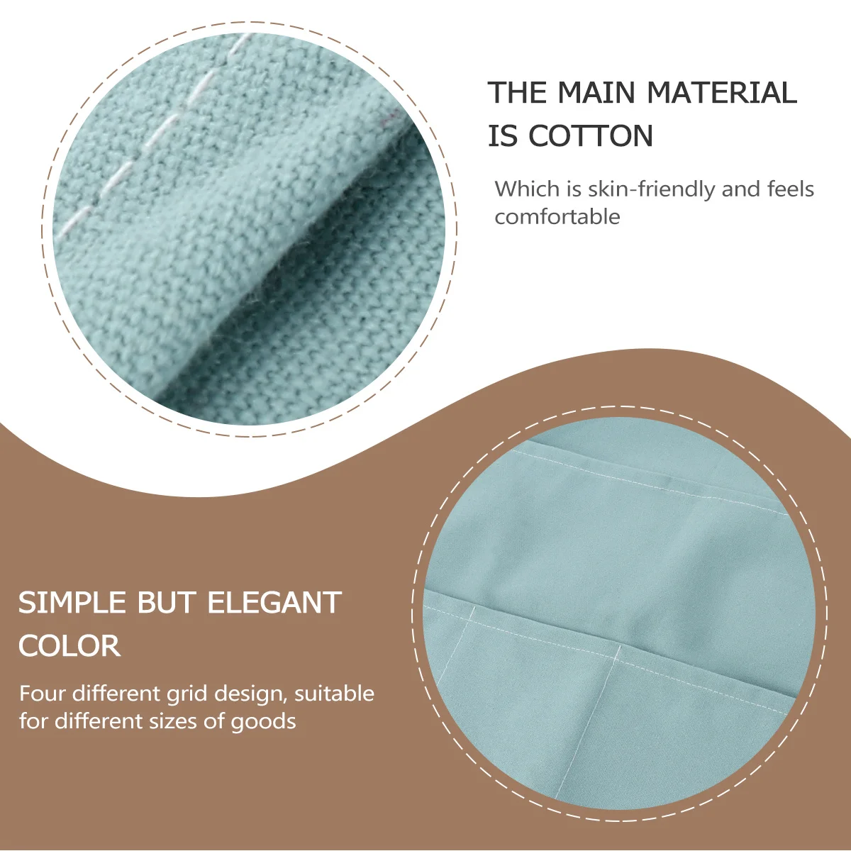 

1Pcs Remote Control Storage Bag Cotton Sofa Armrest Side Organizer Sundry Arrangement Pouch Mobile Phone Pocket