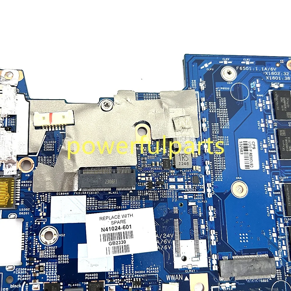 ل HP بافيليون x360 14 بوصة 2 في 1 الكمبيوتر المحمول 14-ek اللوحة 213224-1Q N41023-601 N41024-601 i5 i7 8G 16G تعمل بشكل جيد #3