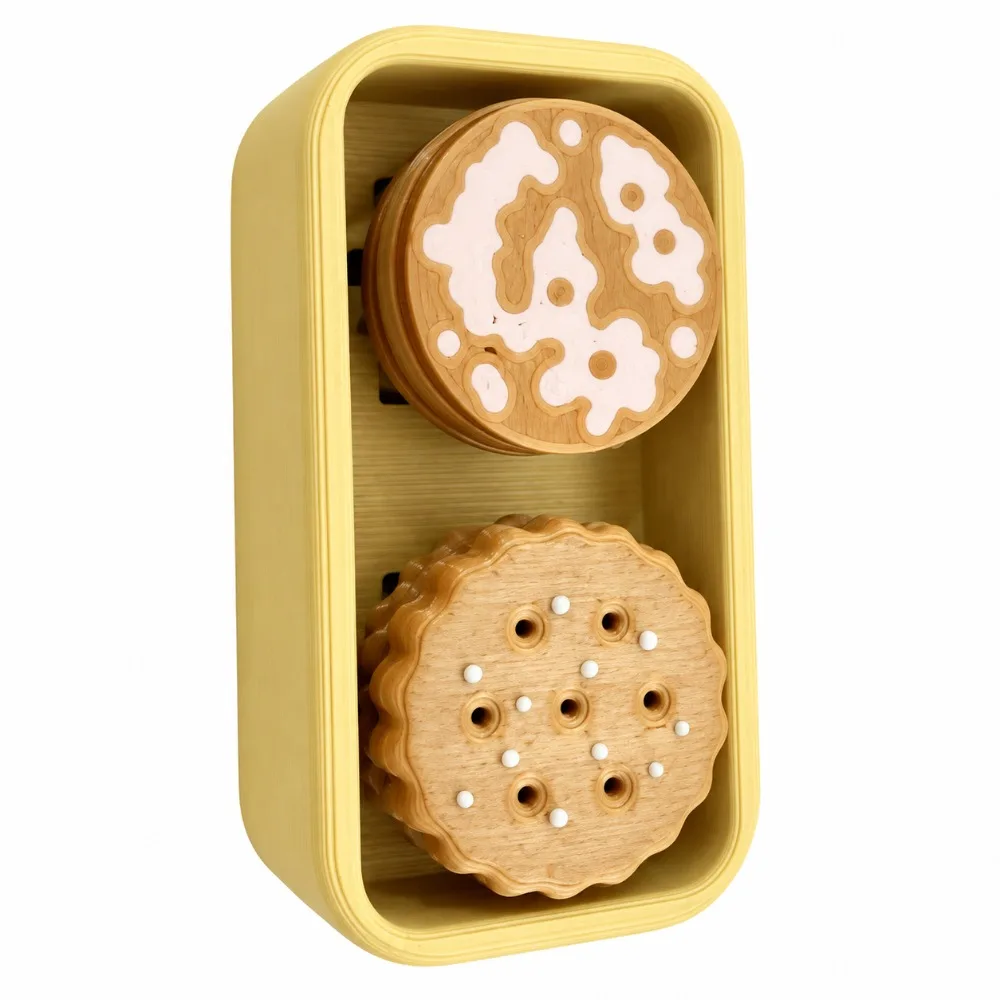 Plastic Imitation Sushi Clicker Keychain Clickable Buttons Bead Chain Rice Ball Fidget Clicker Snack Keychain