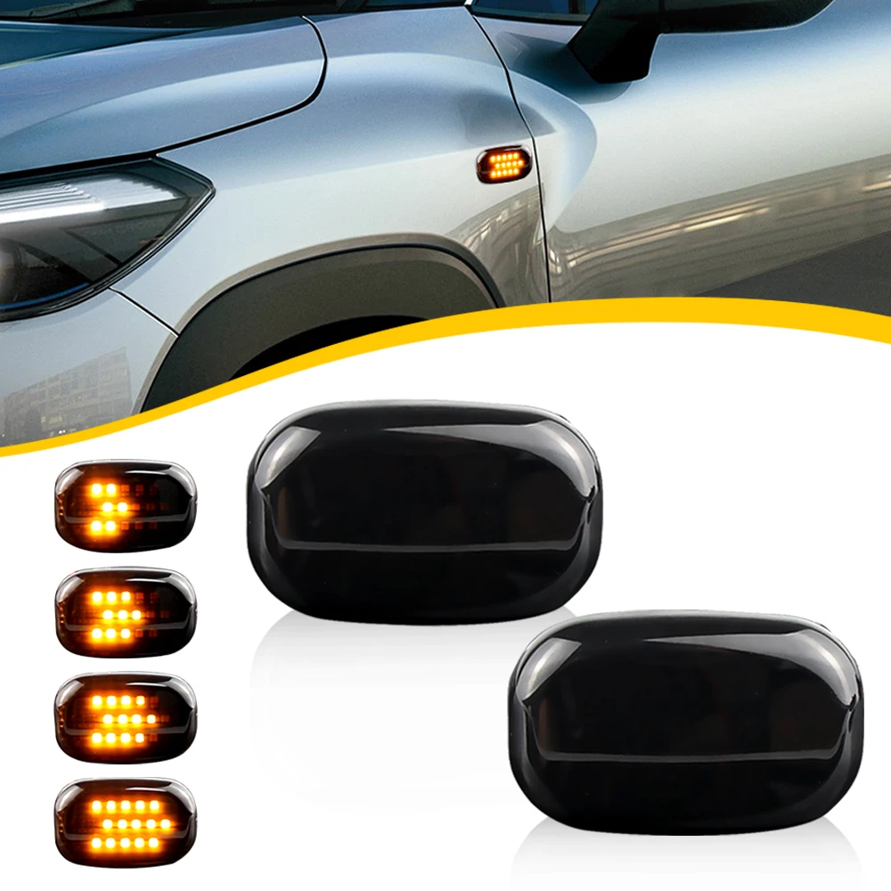 

2 шт. автомобильные динамические боковые габаритные огни поворота для Toyota Celica Avensis Camry Caldina Corolla Corona Prius для Lexus GS 300