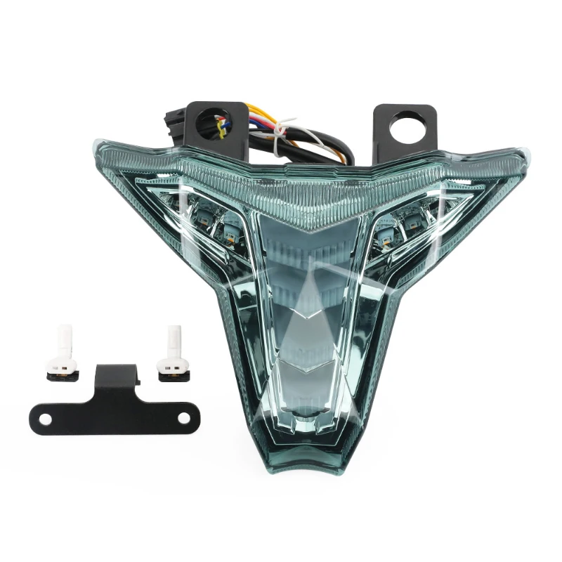 Luz LED de freno trasera integrada para motocicleta, accesorio para Kawasaki Ninja ZX6R, ZX25R, ZX10RR, ZX-4R, ZX-4RR, ZX250, ZX400, ZX636, ZX1002