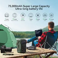 Joyroom Outdoor Big Capacity Power Banks & Power Station 75000mah Fast Charging Portable Strong Light Power Bank