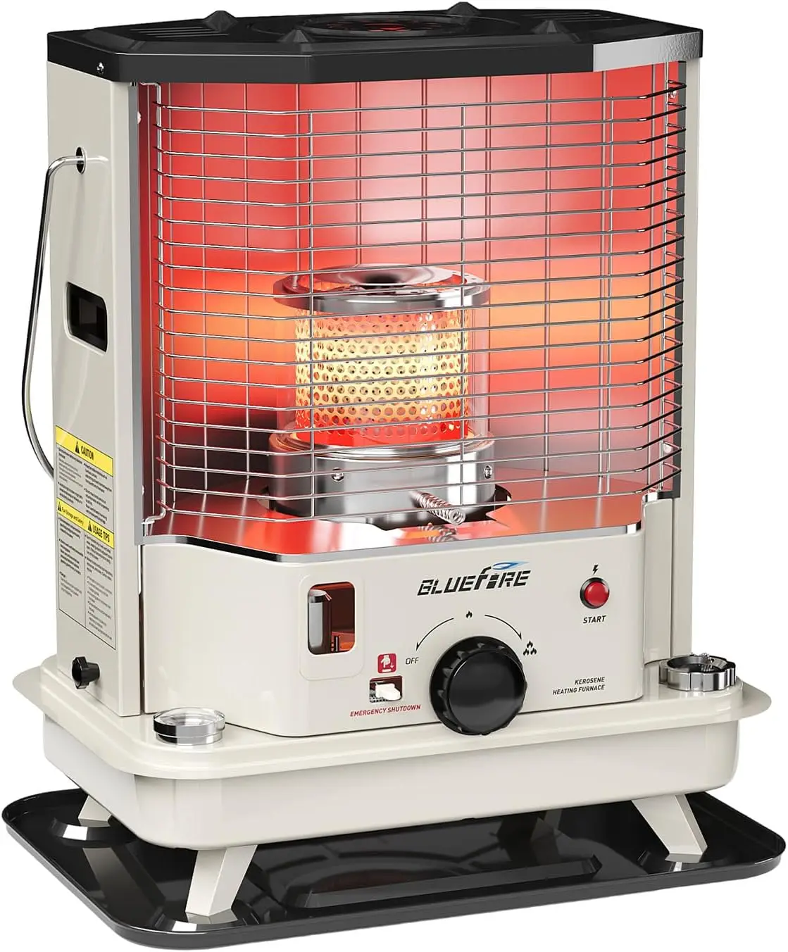 

Керосиновый обогреватель для внутреннего и наружного применения, 11000 БТЕ, беспроводной обогреватель двойного назначения для дома, гаража, подвала и кемпинга