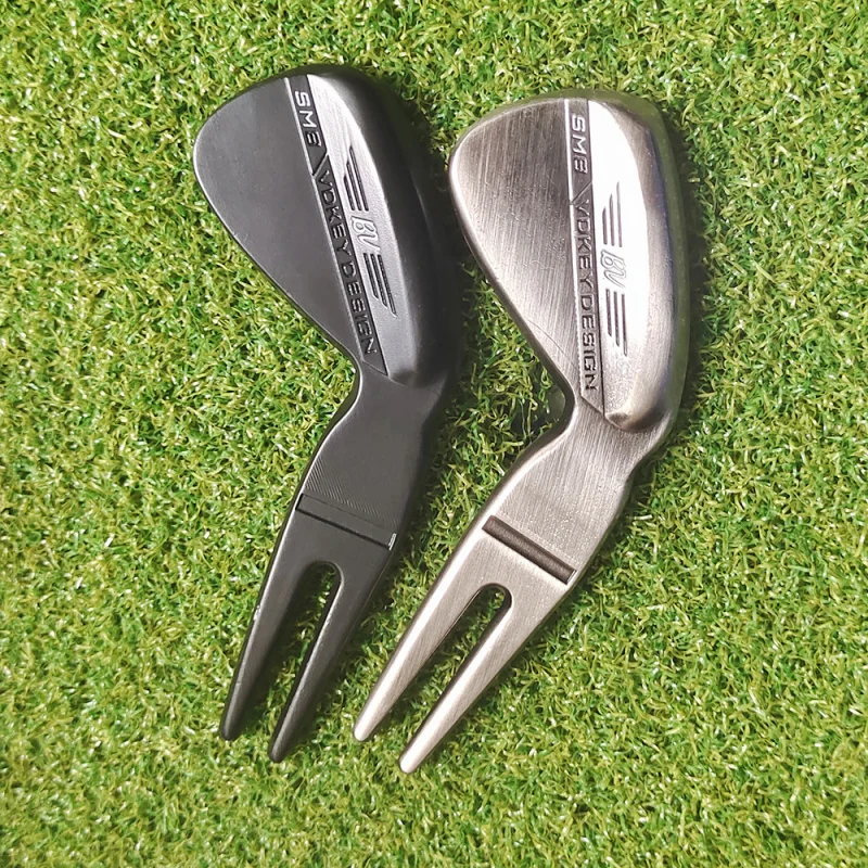 Outil Divot de Golf, Club créatif, accessoires de fourche verte, outils de réparation de gazon