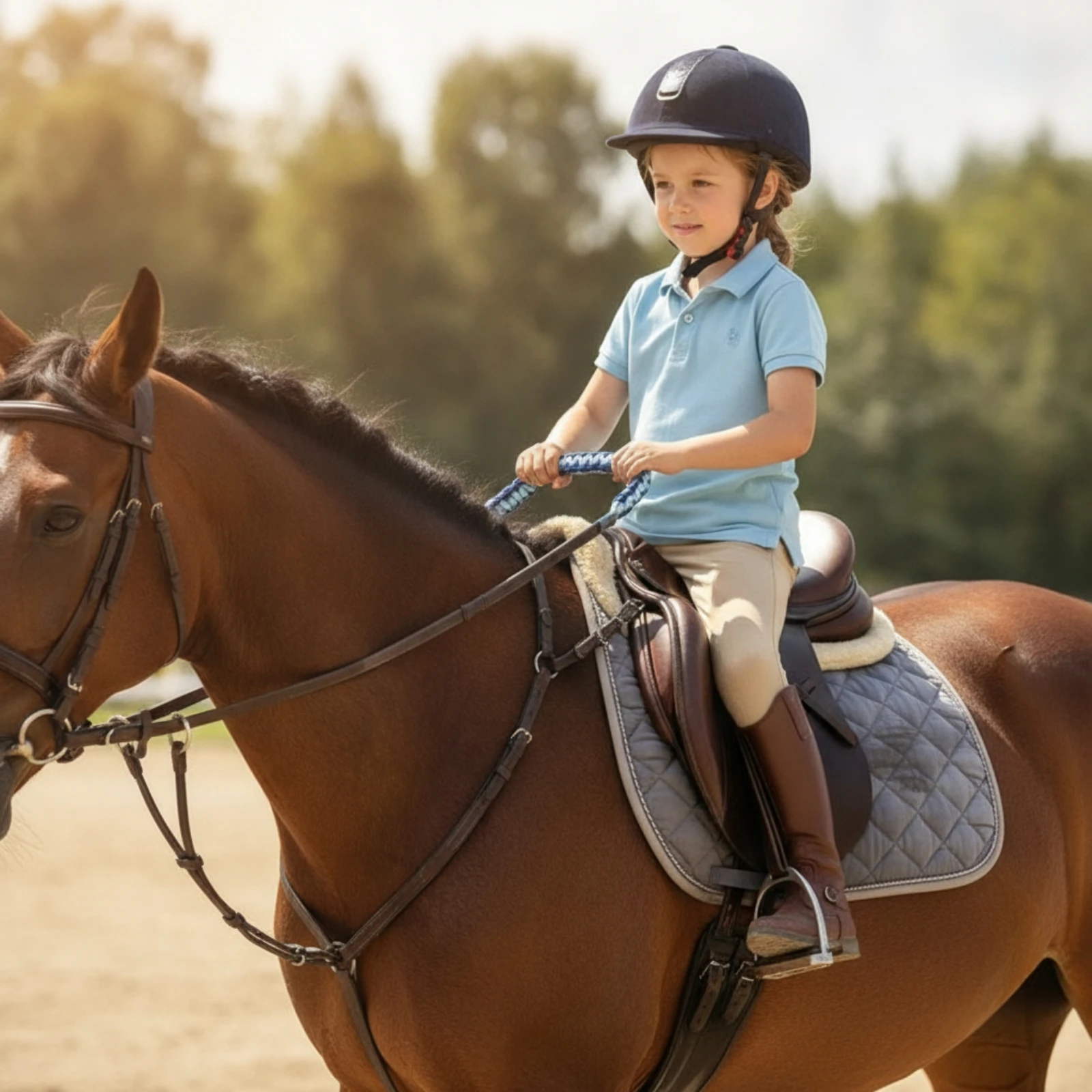 Saddle Grab Strap with Clips Nylon Saddle Balance Strap Horse Riding Accessory Braided Hand-Woven for Horseback Riders, Mounting