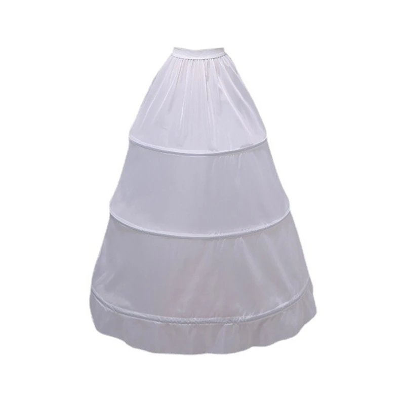 Victorian Petticoat Skirt Bustle Pannier White Petticoat Underskirt for LARP