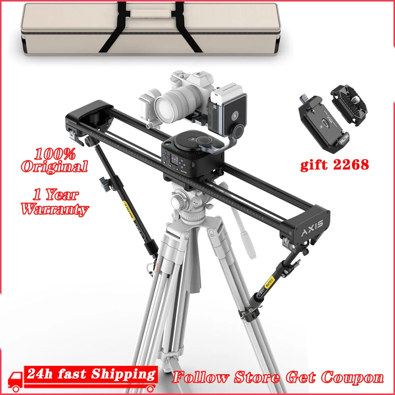 Zeapon AXIS 120 Pro Multi-axis Motorized Slider For DSLR Camera Video Double Distance Portable Slider