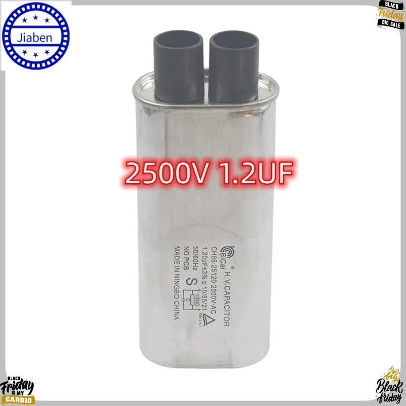For microwave oven capacitors 2500V 1.2UF microwave high voltage capacitors / Bizerba microwave industrial capacitors