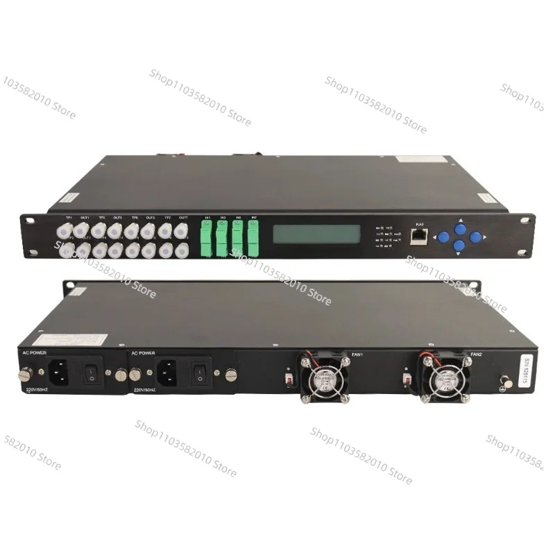 SR804R 4-Way Return Path Optical Receiver, 5-200MHz CATV Uplink Node