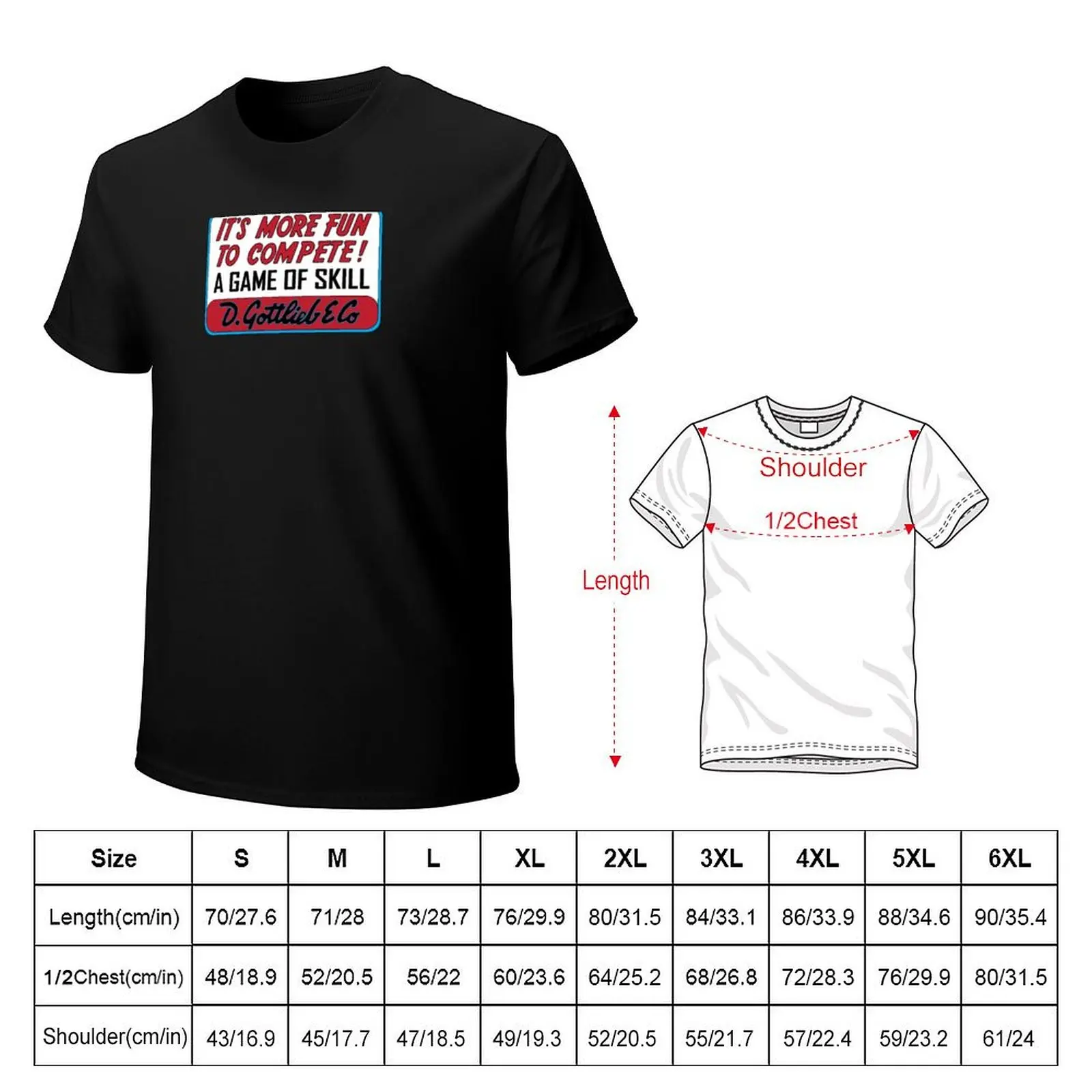 It's more fun to compete! T-Shirt Casual Minimalist Short Sleeve Top