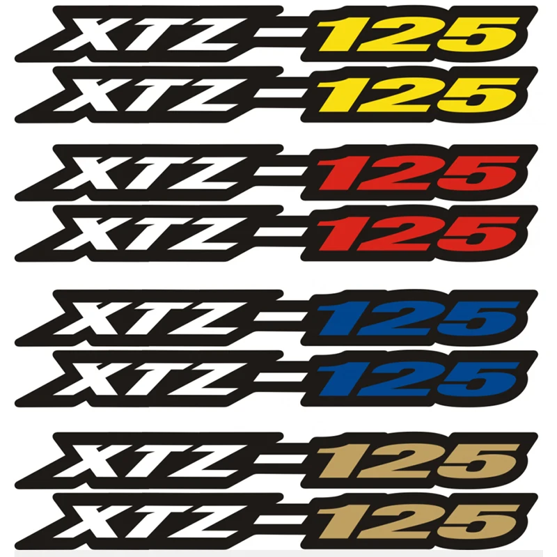Swing Arm Chain Drive Shaft Air Box Decorate Decals Reflection Stickers Tape For YAMAHA XTZ125 XTZ125E XT 125 125E